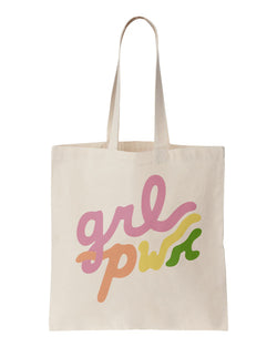 Grlpwr Rainbow Tote Bag